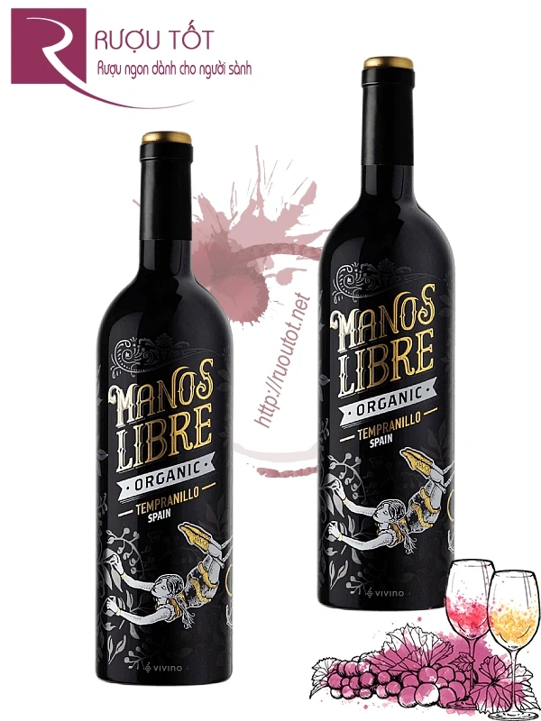 Rượu Vang Manos Libre Tempranillo