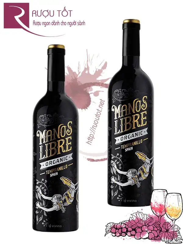 Rượu Vang Manos Libre Tempranillo