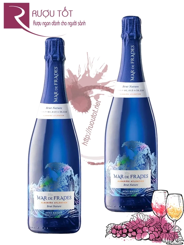 Rượu vang Mar De Frades Albarino Brut Nature