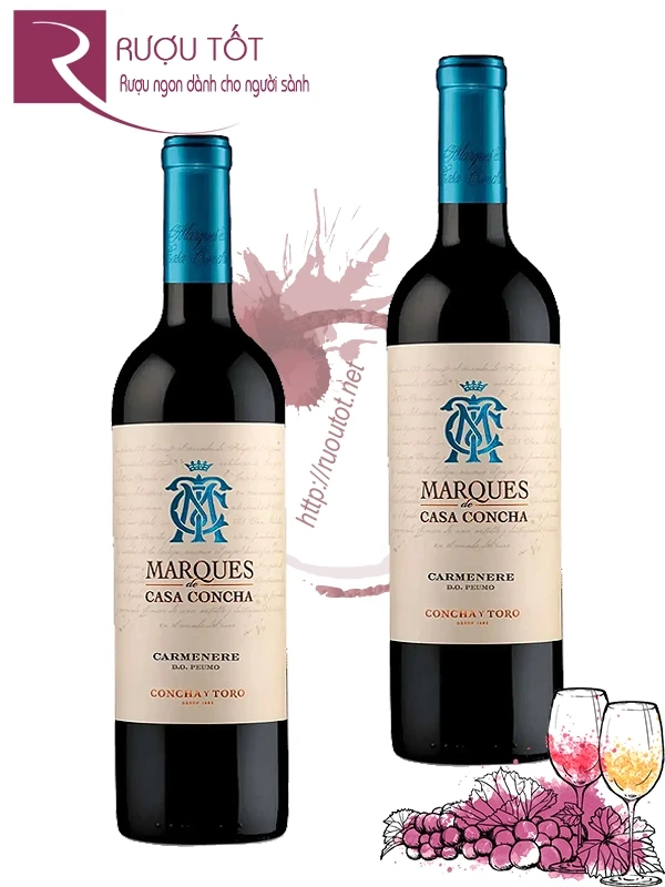 Rượu vang Marques de Casa Concha Carmenere Concha Y Toro