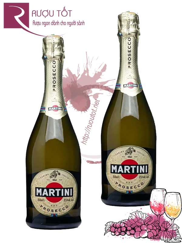 Rượu vang Martini Prosecco 11,5%