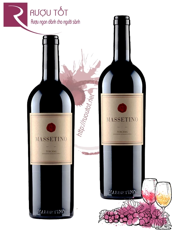 Rượu Vang Massetino Toscana IGT