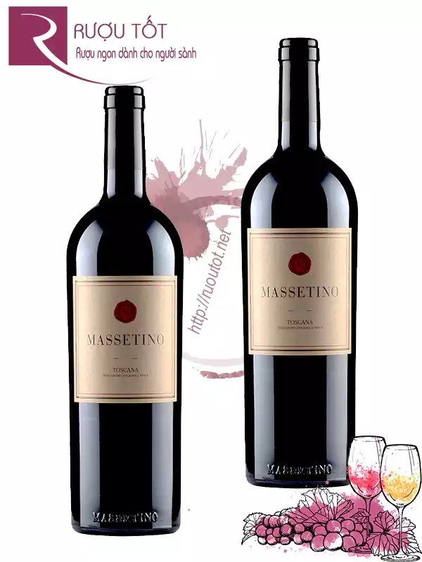 Rượu Vang Massetino Toscana IGT