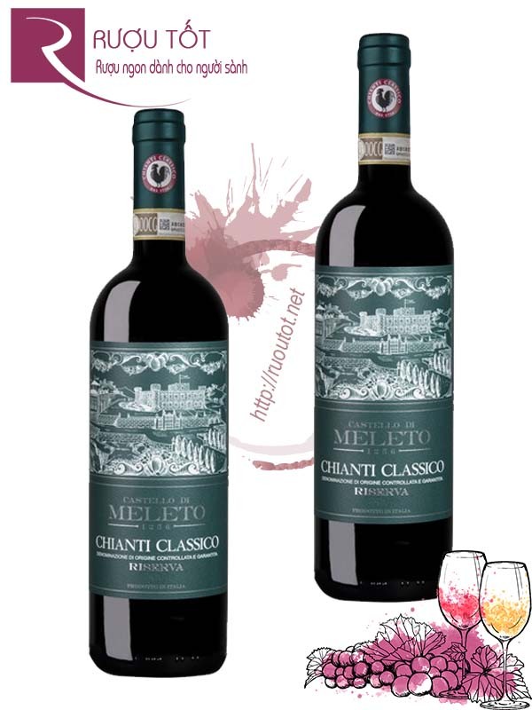 Rượu vang Meleto Chianti Classico Riserva DOCG