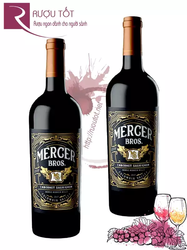 Vang Mỹ Mercer Bros Cabernet Sauvignon 14,5%