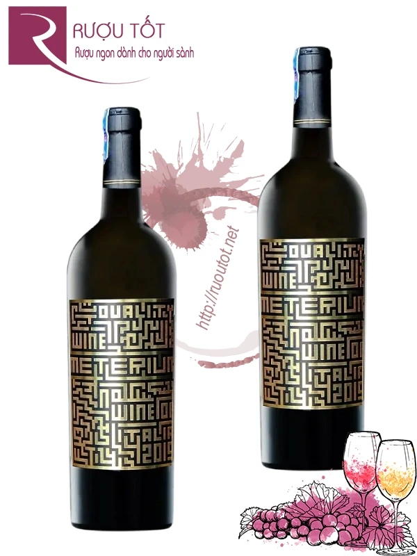 Rượu vang Meterium Primitivo Puglia 17%