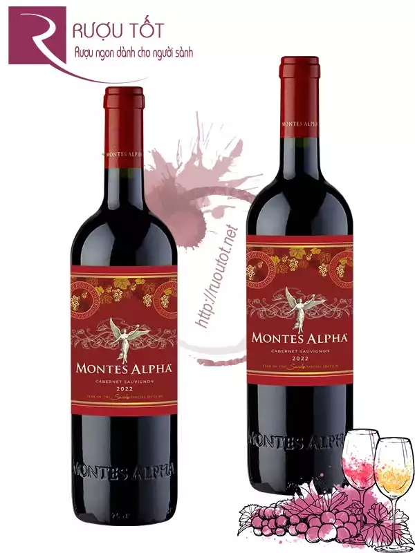 Rượu Vang Montes Alpha Cabernet Sauvignon Year Of The Snake