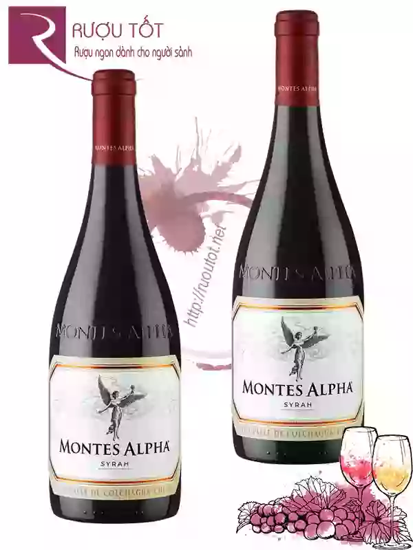 Rượu Vang Montes Alpha Syrah Wine