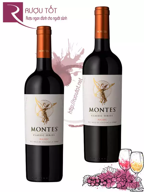 Vang Chile Montes Classic Series Malbec