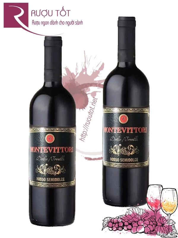 Rượu vang Montevittori Dolce Novella