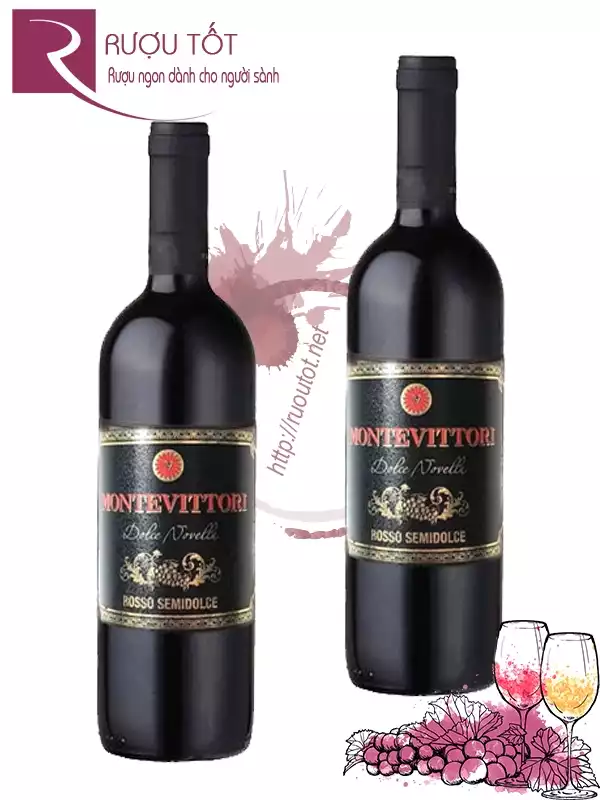 Rượu vang Montevittori Dolce Novella