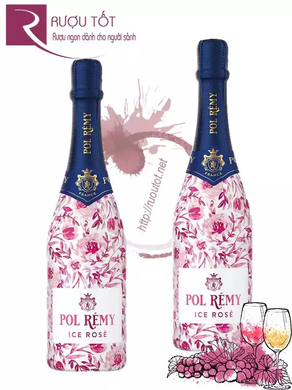 Vang Nổ Pháp Pol Remy Ice Rose