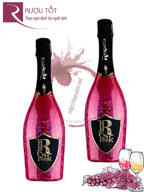 Rượu Vang Nổ Respeck Strawberry