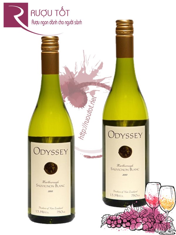 Rượu vang Odyssey Sauvignon Blanc Valley Marlborough