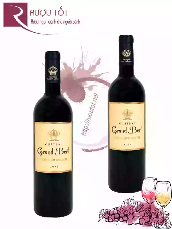 Rượu Vang Chateau Grand Bert Saint-Emilion nhập khẩu chính hãng