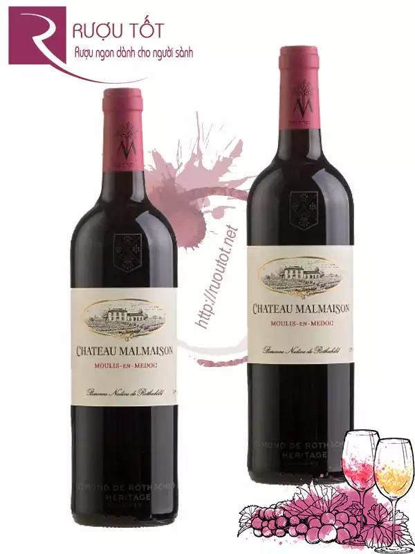 Vang Pháp Chateau Malmaison Moulis en Medoc Thượng hạng