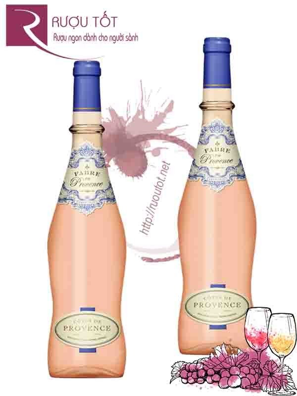 Rượu vang Fabre en Provence Rose Cao Cấp