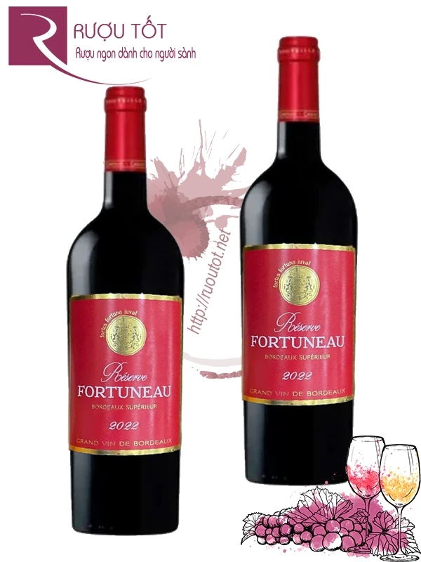 Rượu vang Fortuneau Reserve Bordeaux Superieur