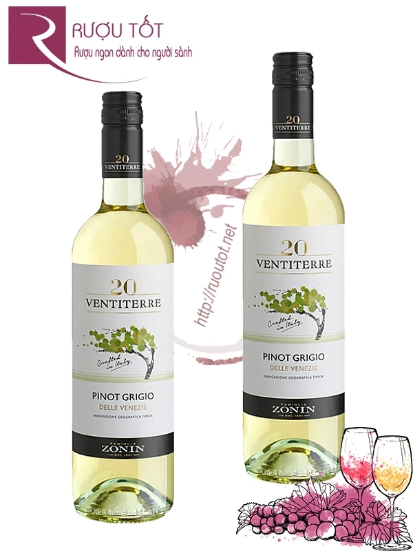 Vang Ý Pinot Grigio Delle Venezie Zonin