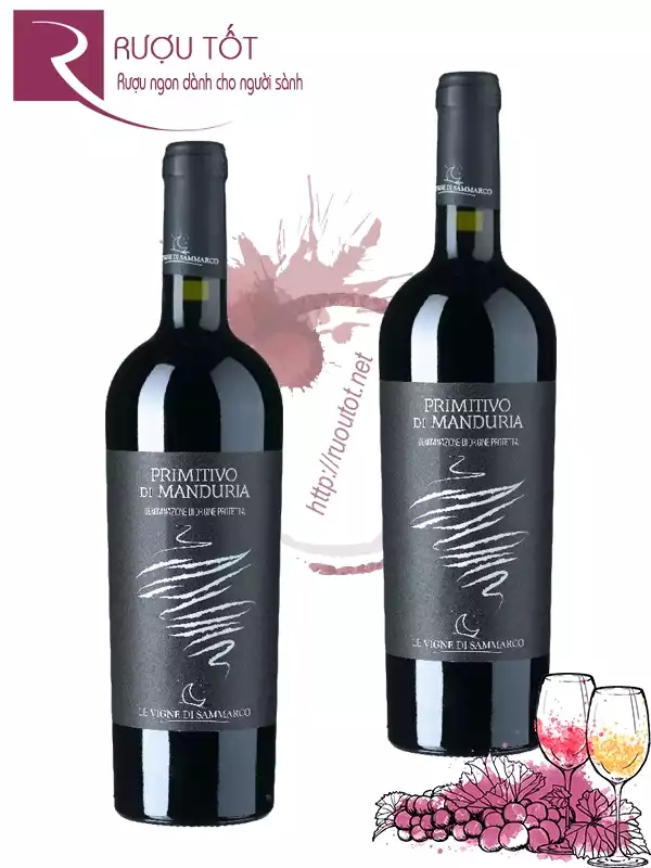 Rượu Vang Ý Primitivo di Manduria Le Vigne di Sammarco