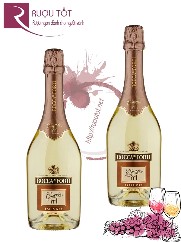 Rượu Vang Nổ Rocca Dei Forti Cuvee
