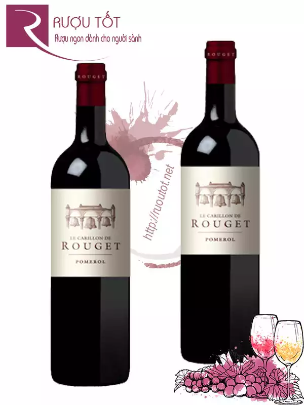 Rượu Vang Rouget Pomerol Le Carillon De