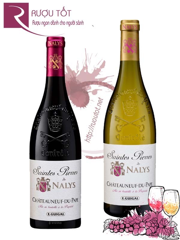 Rượu vang Saintes Pierres De Nalys Chính hãng