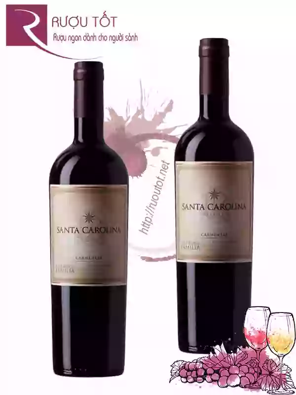 Rượu vang Chile Santa Carolina Reserva De Familia Carmenere