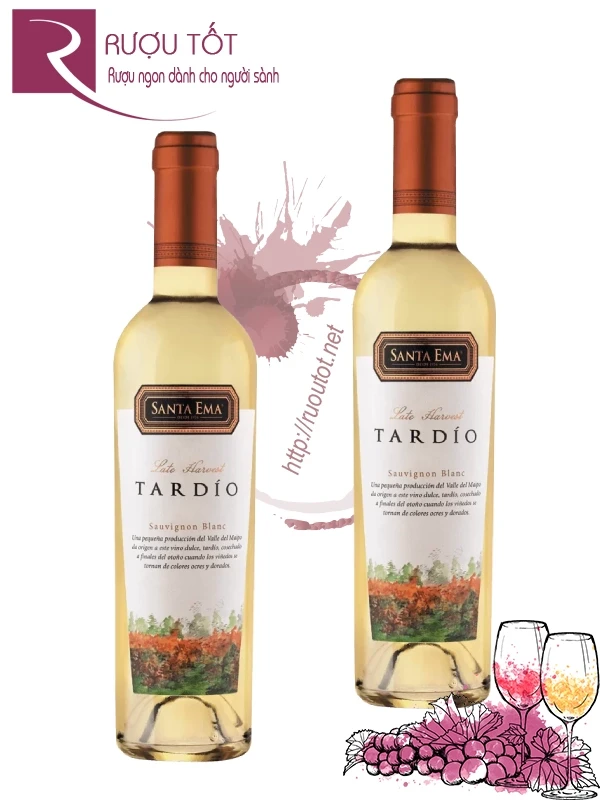 Rượu Vang Ngọt Santa Ema Late Harvest Sauvignon Blanc