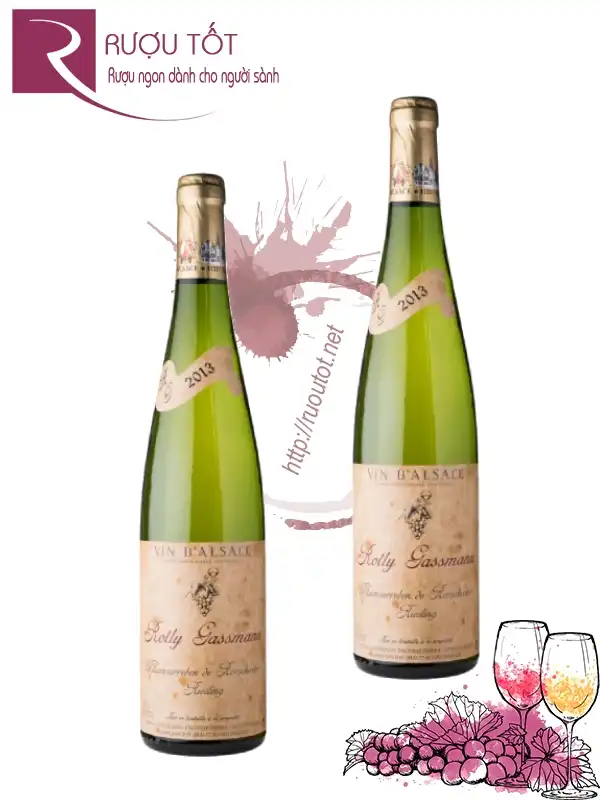Vang Pháp Rolly Gassmann Kappelweg De Rorschwihr Riesling