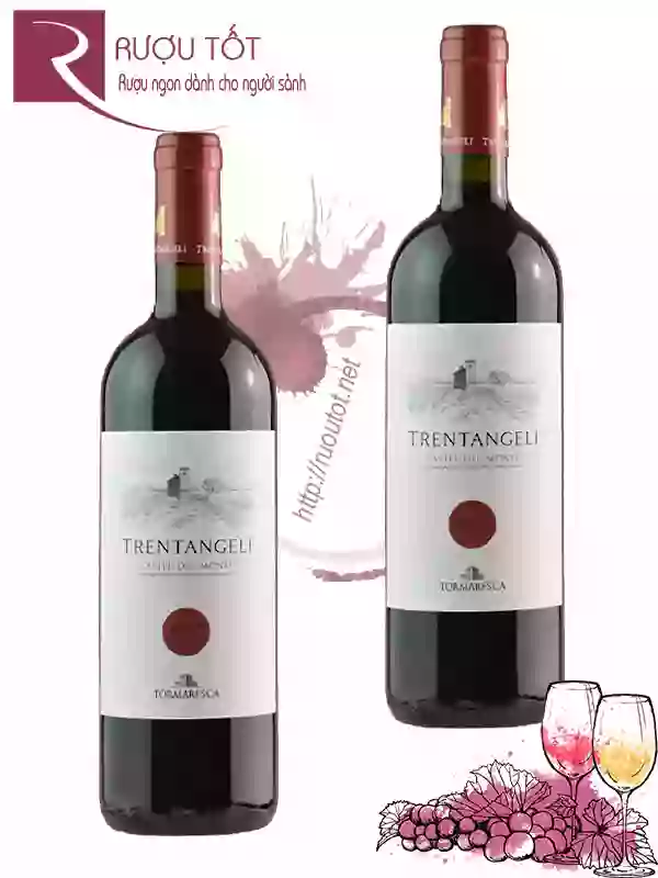 Rượu Vang Trentangeli Tormaresca Castel del Monte