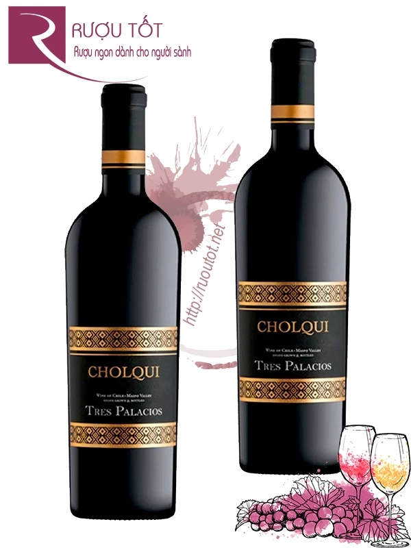 Rượu vang Cholqui Tres Palacios
