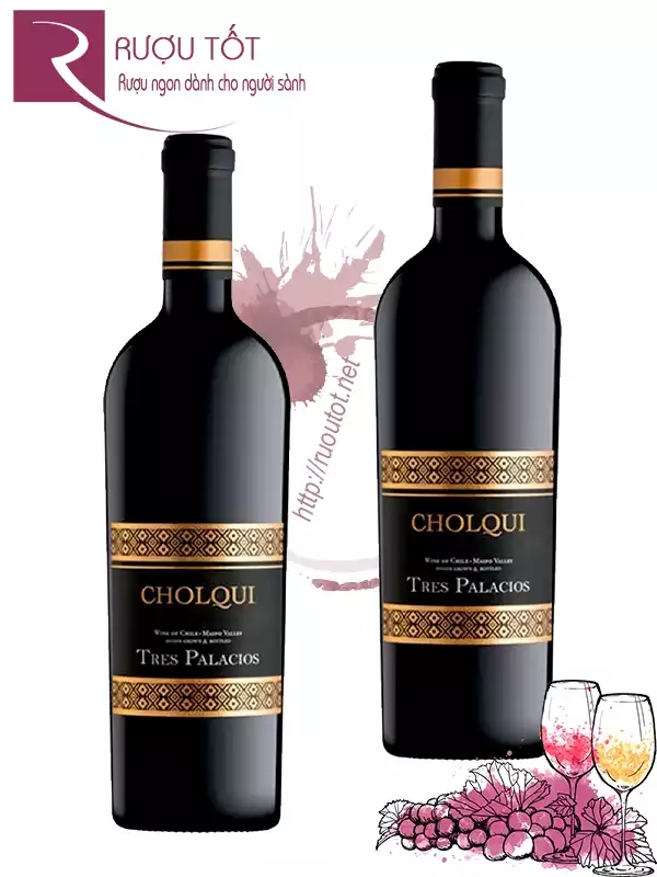 Rượu vang Cholqui Tres Palacios