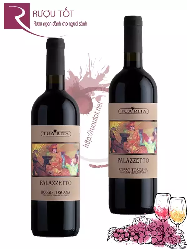 Rượu vang Tua Rita Palazzetto Rosso Toscana IGT