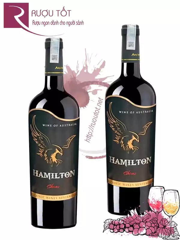 Rượu Vang Úc Hamilton Shiraz 14,5%