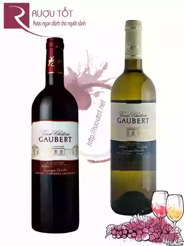 Rượu Vang Vieux Chateau Gaubert (Red-White)