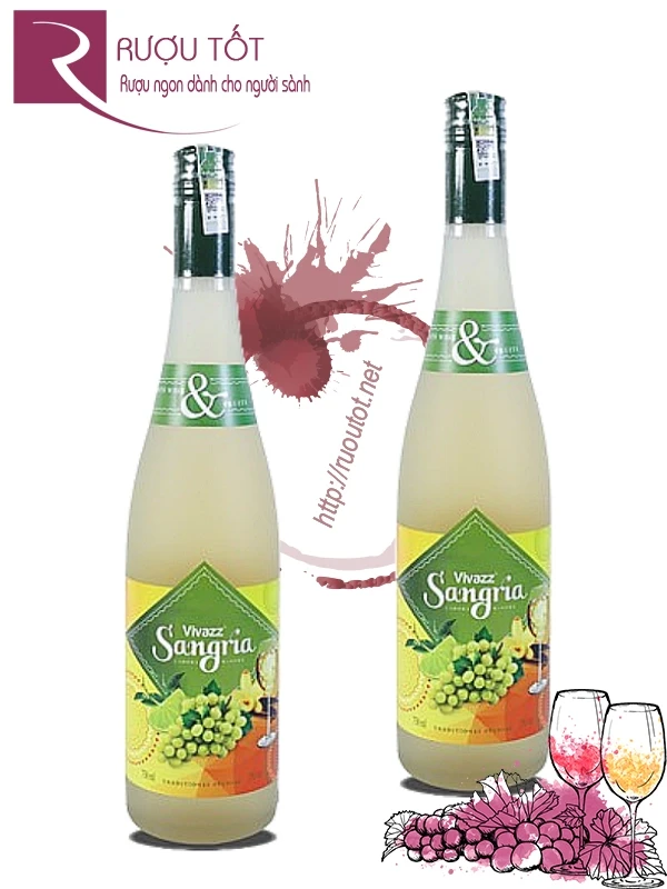 Rượu Vang Vivazz Sangria White