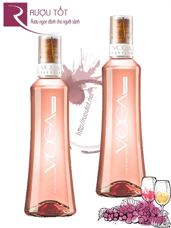 Rượu vang VOGA Vino Spumante Pinot Grigio Rosato Extra Dry