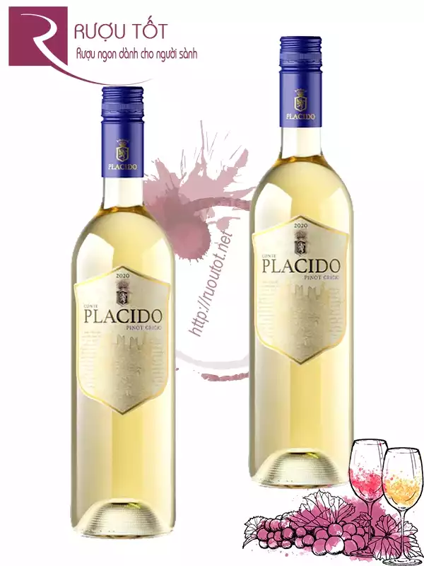 Rượu vang Placido Pinot Grigio Banfi Tuscany