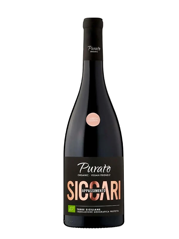 Rượu vang Purato Siccari Appassimento Organic
