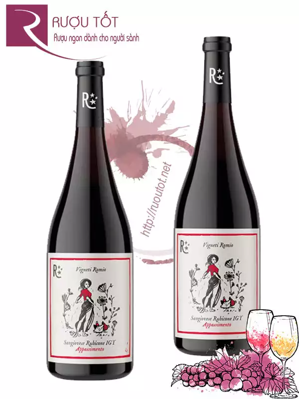 Rượu vang Vignetti Romio Sangiovese Appassimento Cao cấp