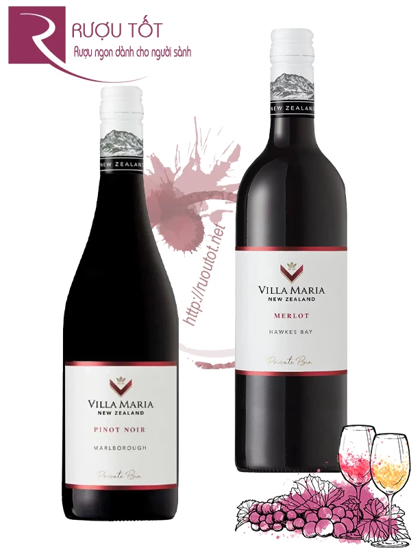 Rượu Vang Villa Maria Private Bin Red