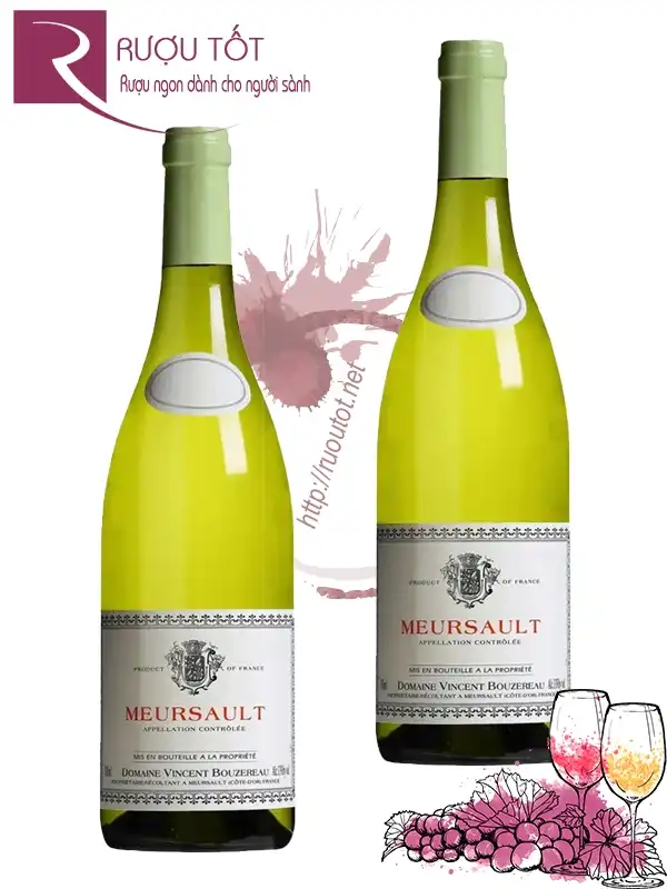 Vang trắng Vincent Bouzereau Meursault