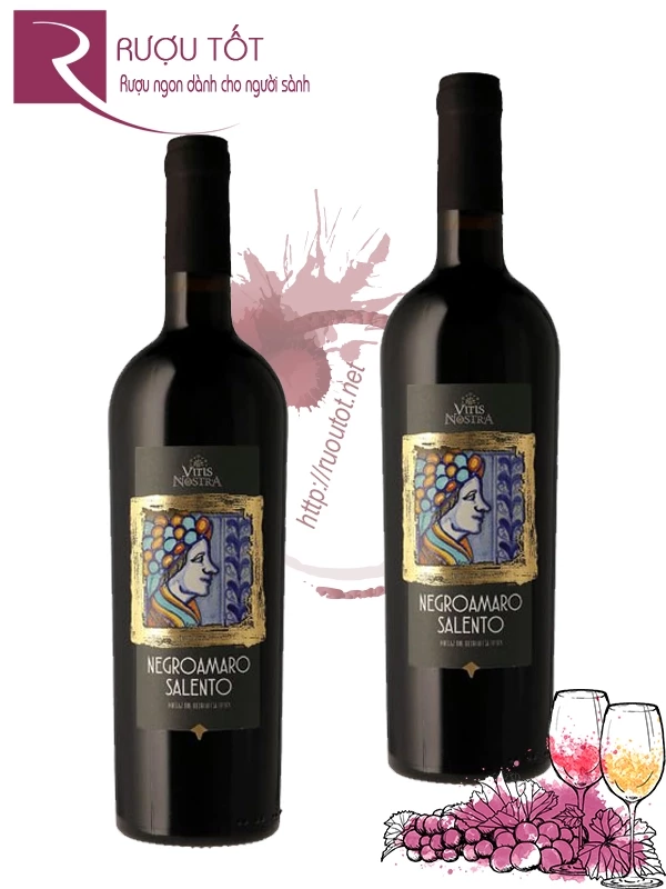 Rượu vang Vitis Nostra Negroamaro Salento