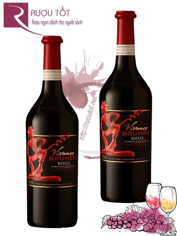 Rượu vang Brunes Rioja Vino de Briones