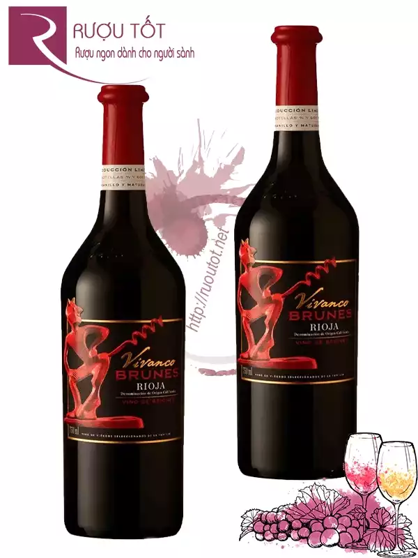 Rượu vang Brunes Rioja Vino de Briones