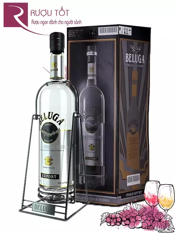 Rượu Vodka Beluga Noble 6000ml