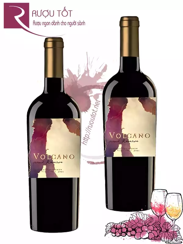 Rượu vang Volcano Grand Reserve Cabernet Sauvignon