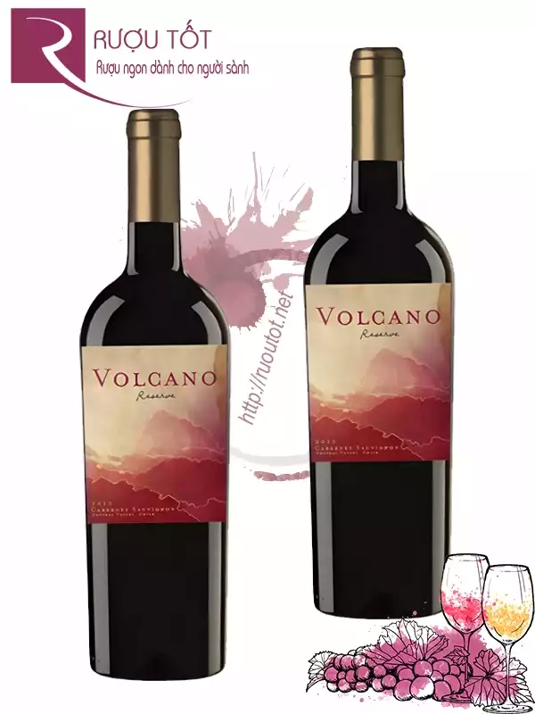 Rượu vang Volcano Reserve Cabernet Sauvignon