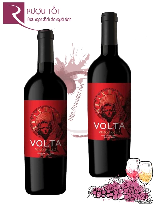 Rượu vang Volta Vino Rosso 15%